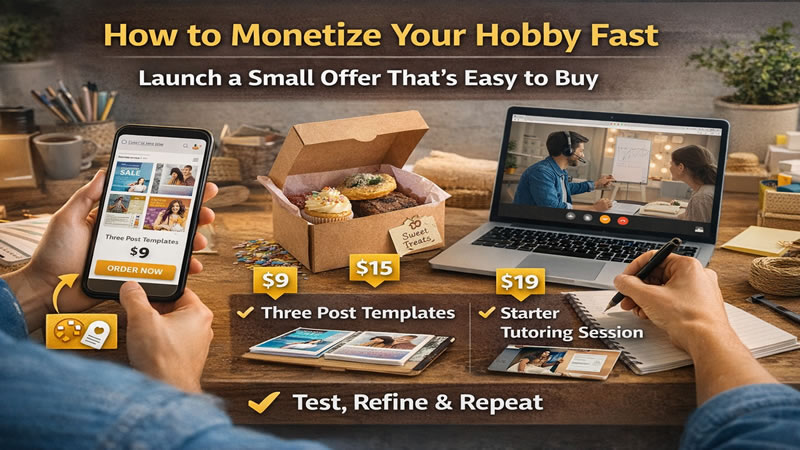 Stop Wasting Your Talent: How to Turn a Hobby into a Business in 2026