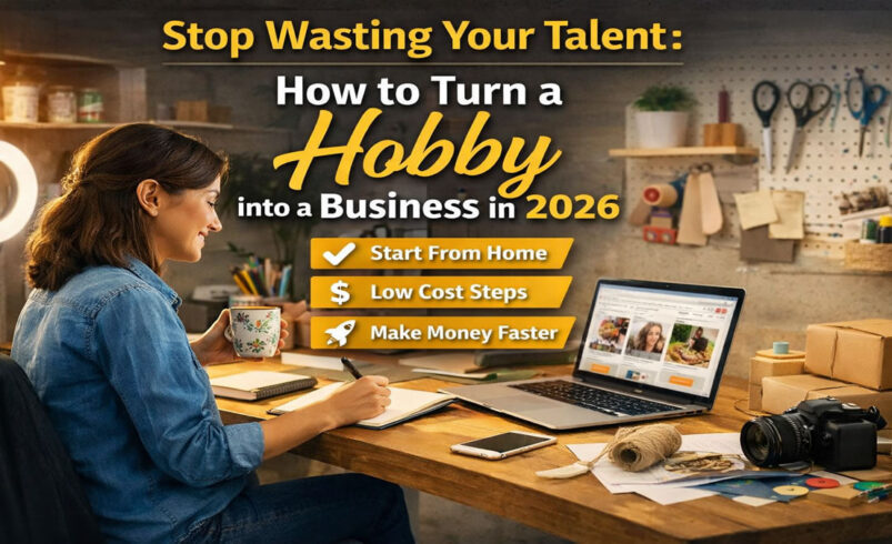 Stop Wasting Your Talent: How to Turn a Hobby into a Business in 2026