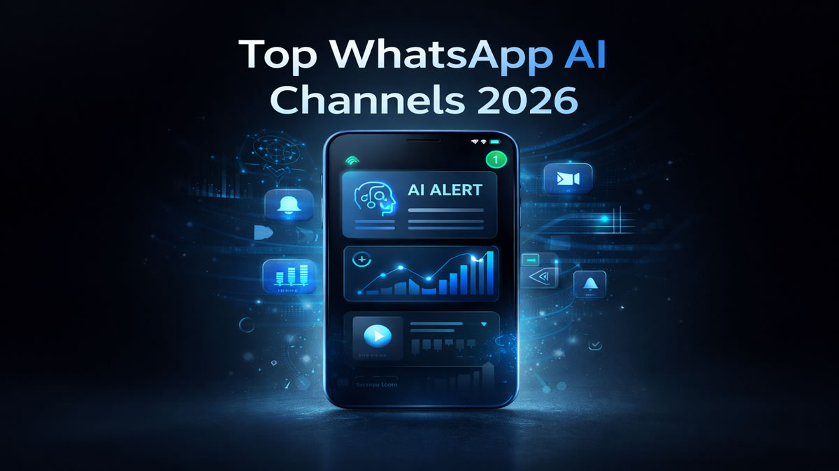 Best WhatsApp Shows 2026 Channels for AI & Tech in 2026 (Top 5 You Should Follow Now)
